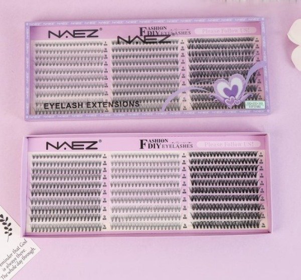 Producto - Pestañas DIY Cluster 10D+20D+30D mix 9-14mm - Naez