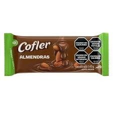 Producto - CHOCOLATE COFLER ALMENDRAS 140GR