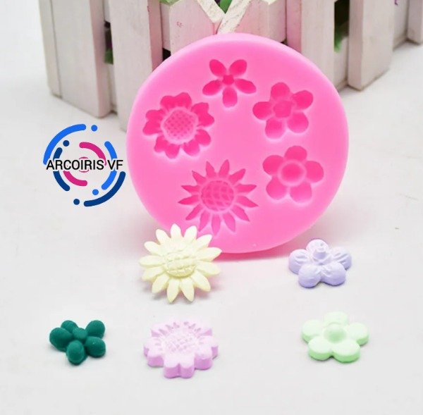 Producto - Molde 5 Mini Flor