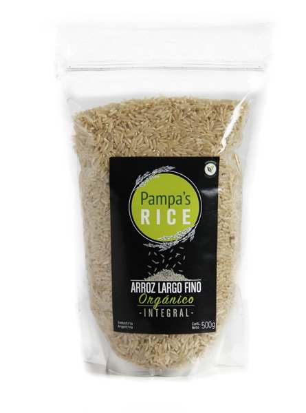 Producto - Arroz LARGO INTEGRAL Fino K Sin Gluten Orgánico Pampa's Organic 5Kg
