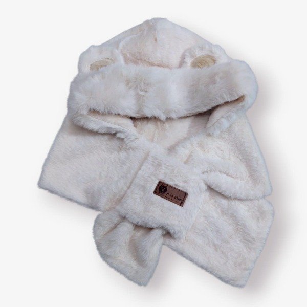 Producto - Gorro Osito con Bufanda Beige