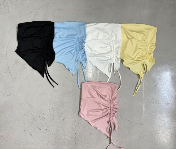 Producto - STRAPLESS ASIMETRICO FRUNCE