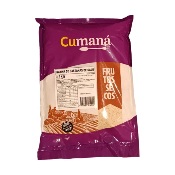 Producto - Harina De Castañas De Cajú Libre De Gluten Sin Tacc X 1 kg