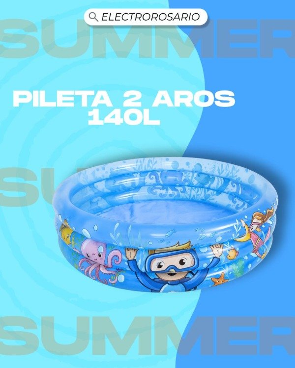Producto - PILETA 2 AROS 140L