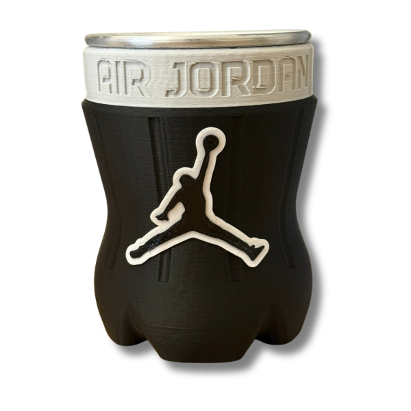 Producto - Chop Botella Cortada Jordan Negro y Blanco