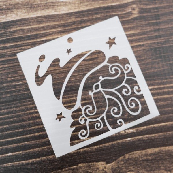 Producto - STENCIL N - NAVIDAD NOEL ESTRELLAS