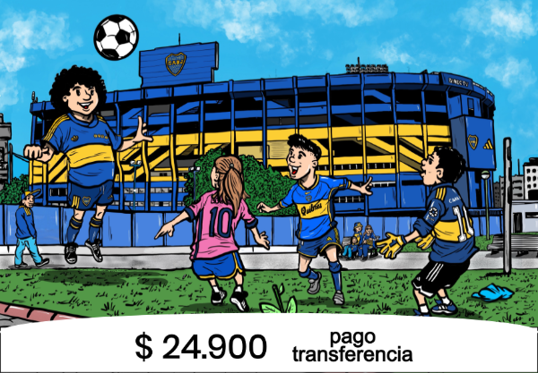 Producto - Rompecabezas 20 piezas - Boca - Niños Jugando - 0