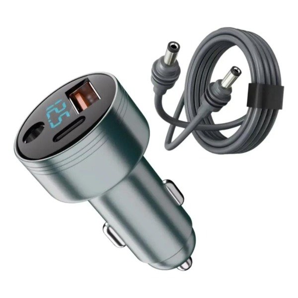Producto - Cable 2m + Cargador Auto Para Antena Starlink Mini Usb Y Usb C