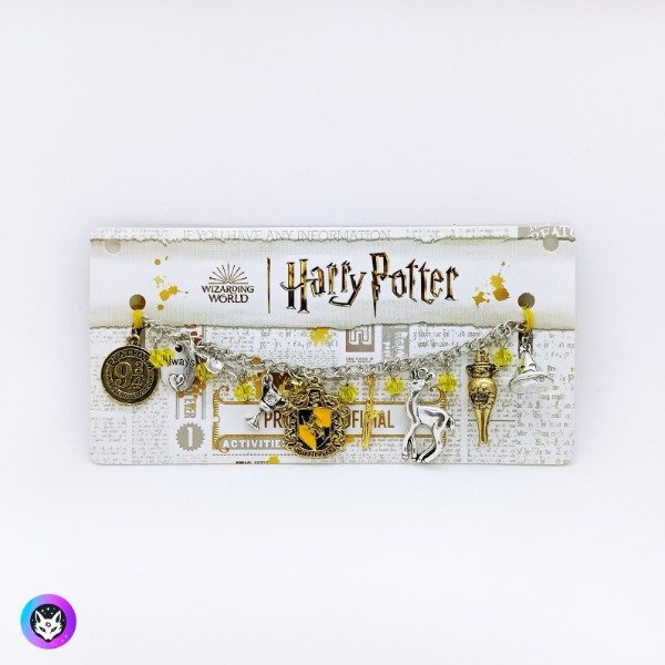 Producto - Pulsera dijes Hufflepuff LICENCIA OFICIAL Harry Potter