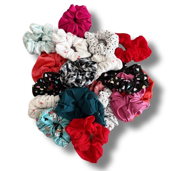 Producto - Scrunchies Surtidas - Pack x6