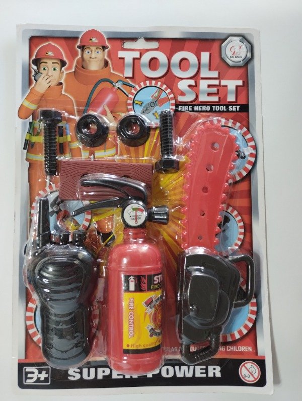 Producto - Set x 8 herramientas Bombero