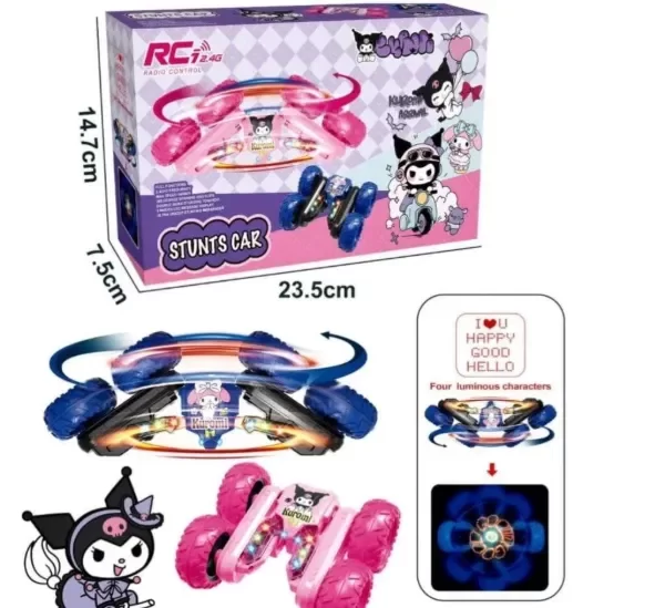 Producto - Auto a control con luces y sonido personajes