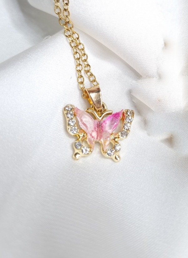 Producto - Collar con dije Mariposa - 2
