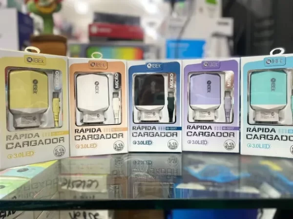 Producto - Cargador IBEK 5.1A micro TipoB