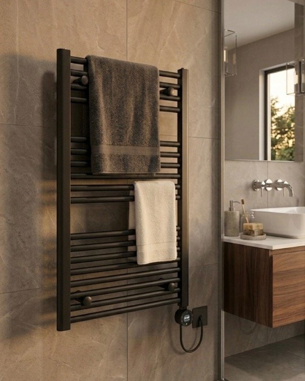 Producto - Toallero Eléctrico Digital Peisa FV Negro