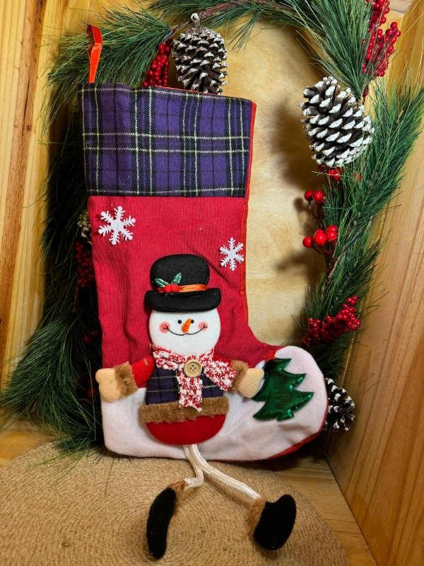 Producto - Bota Muñeco de Nieve 40cm (Efectivo: 15.920)