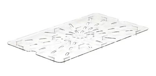 Producto - Estante Drenaje Gn 1/2 Policarbonato Cambro Camwear