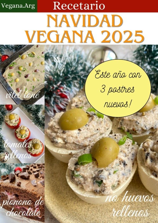 Producto - RECETARIO NAVIDAD VEGANA 2025