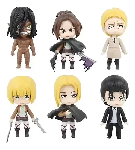 Producto - Figura Attack on Titan por DUO (ingrese para elegir)10 cm aprox