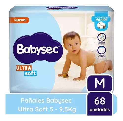 Producto - Babysec Ultra Soft m 68