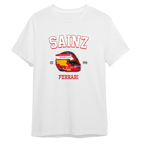 Remera casco sainz