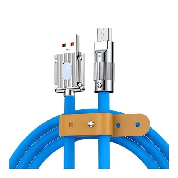 Producto - Cable De Silicona Carga Rapida Ficha Reforzada 6.0mm Tipo C