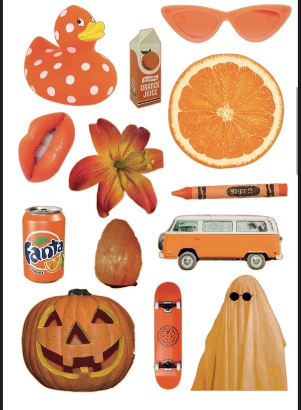 Producto - Orange Mood Collage