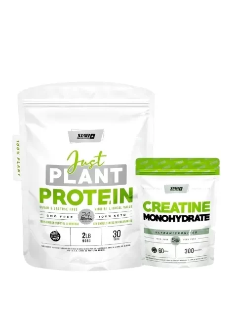 Producto - Combo VEGAN - Just plant 2lb + Creatina x300gr DP