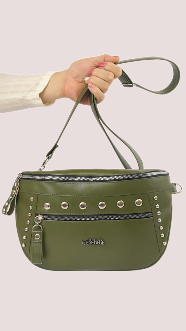 Producto - BANDOLERA - RIÑONERA LOLA POP VERDE