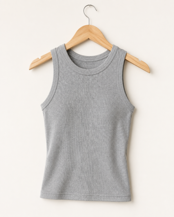 Producto - Musculosa Básica gris morley - 2