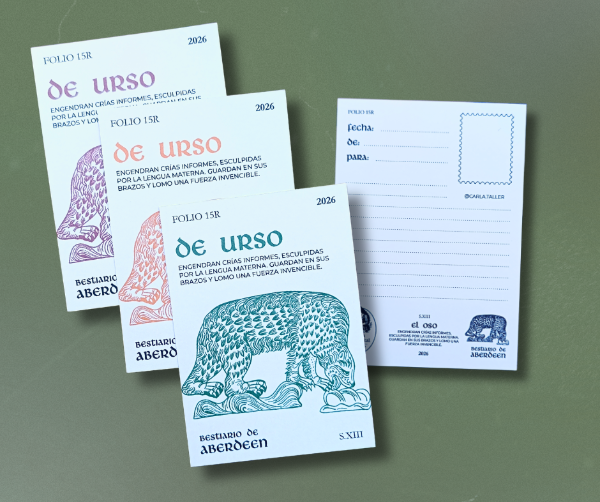 Producto - Postales Bestiario de Aberdeen - 1