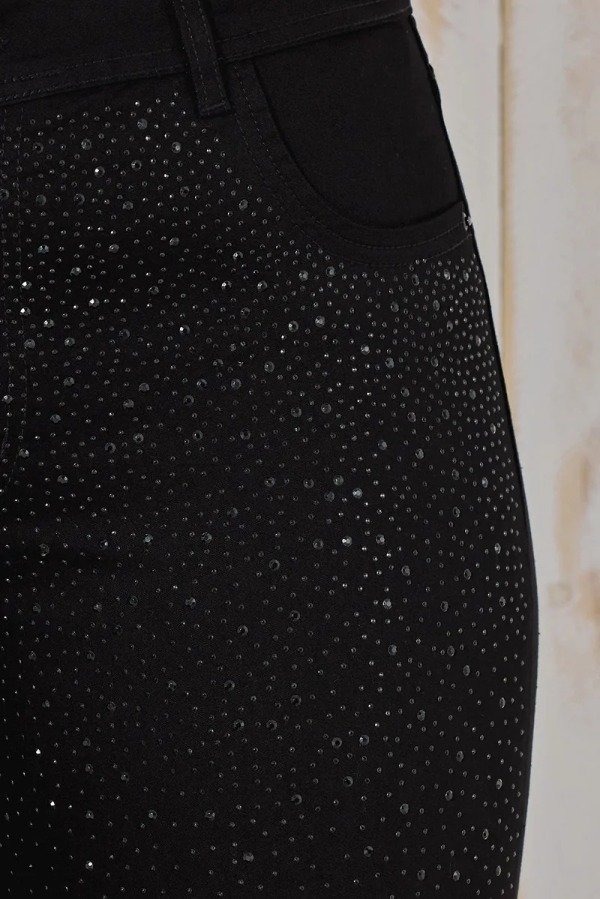 Producto - Jean CHUPIN CENITHO brillos negro y stone - elastizado - 11