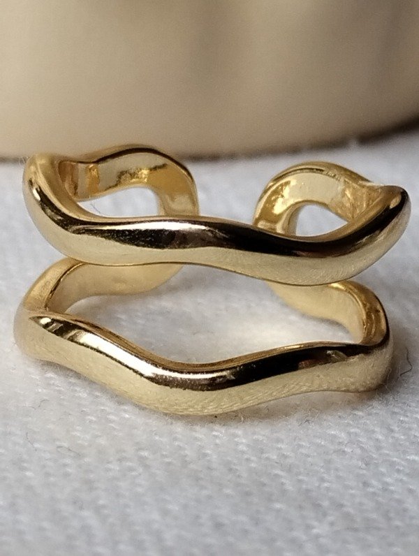 Producto - Anillo doble ondas