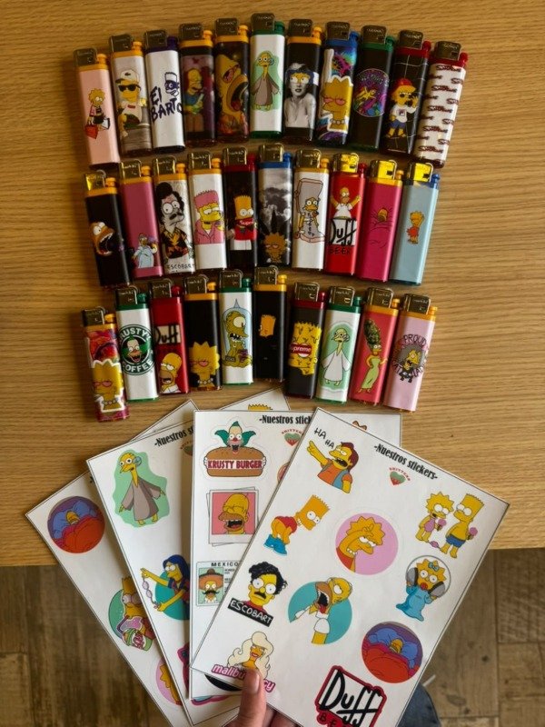 Producto - Pack 25 encendedores Simpsons II - 1