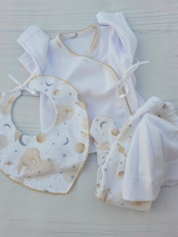 Producto - SET 4 PIEZAS OSO PLANETAS - transferencia 18.445