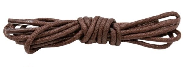 Producto - Cordón premium algodón encerado marrón