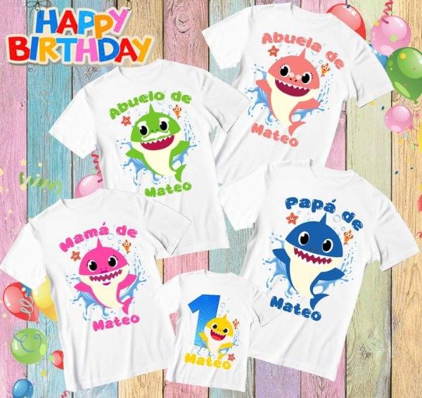 Producto - Pack x5 Remeras personalizadas