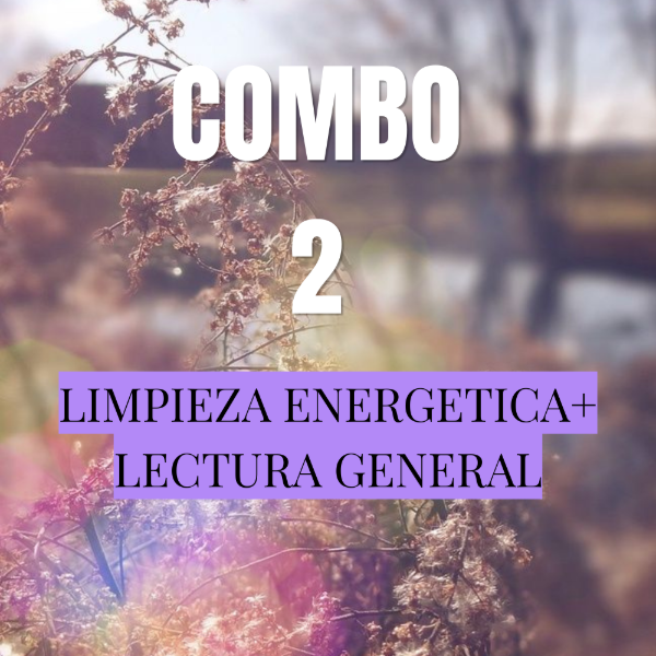 Producto - Combo 2  Limpieza Energética + Lectura General