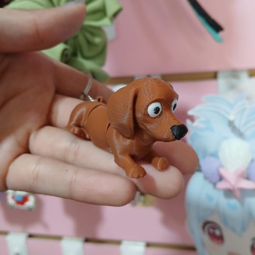 Producto - Llavero flexi Salchicha