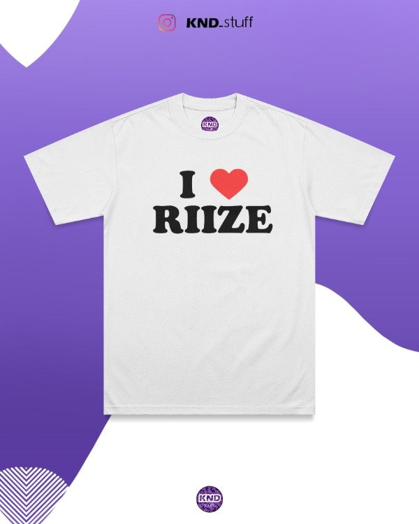 Producto - Remera i love riize - DTF