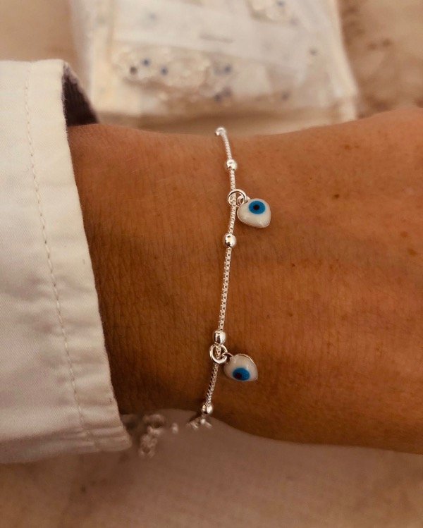 Producto - Pulse ojitos love colgantes con extensión Plata 925