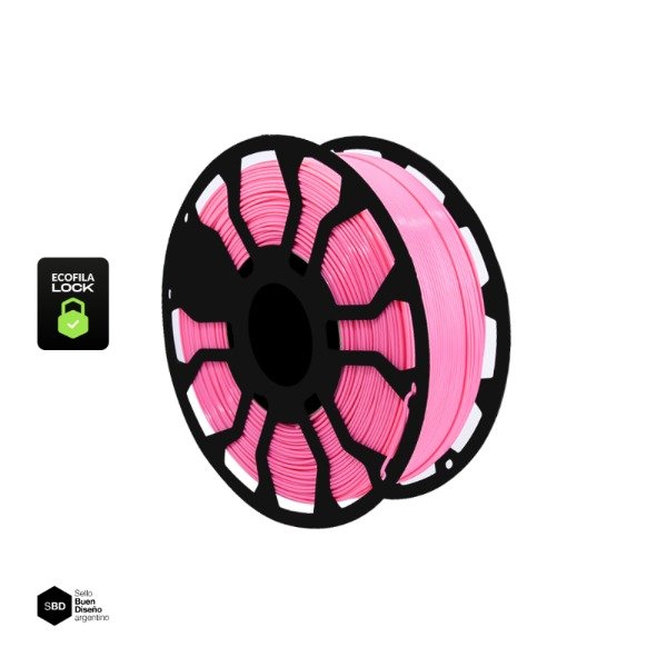 Producto - Filamento Hellbot ECOFILA PLA 1,75mm 1kg ROSA