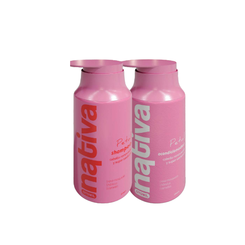 Producto - Acondicionador Aceite de Rosa Mosqueta Hibiscus y Camellia 300ml NATIVA