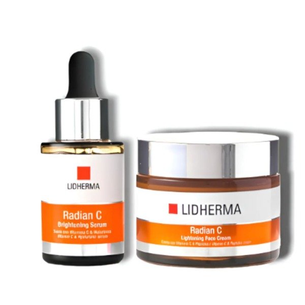 Producto - Kit Radian C Serum + Crema Vitamina C Lidherma Hialuronico