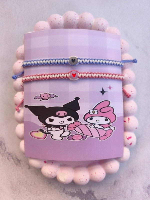 Producto - Pulseras Kuromi y Melody - 1