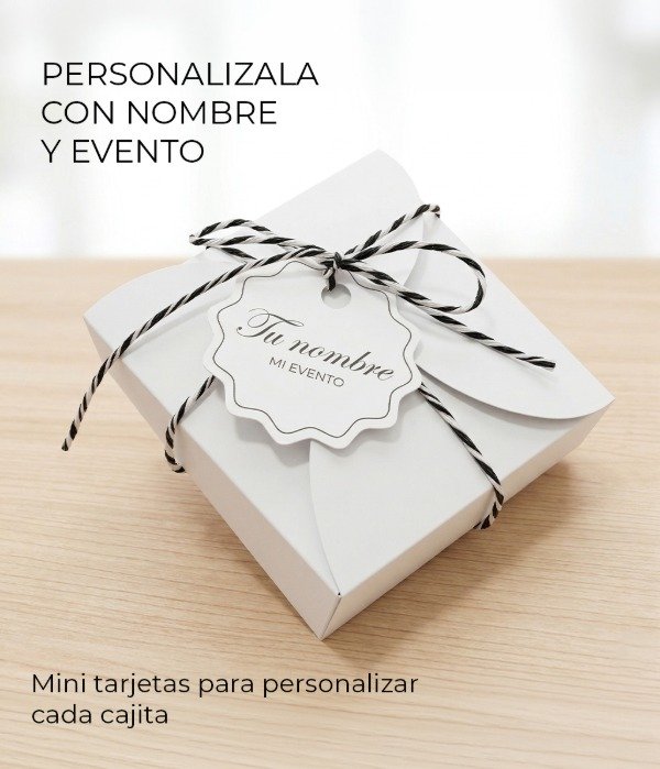 Producto - Cajita souvenir con tarjeta - 0