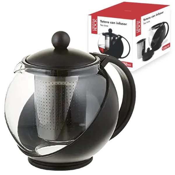 Producto - TETERAS CON INFUSOR 1250ML CRYSTAL ROCK