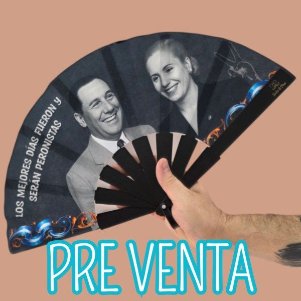 Producto - PREVENTA Abanico "Peronista" -Con accesorios-