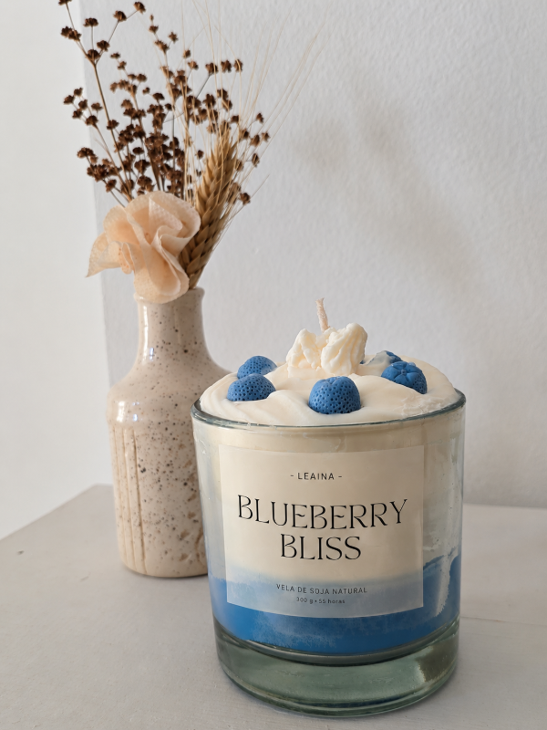 Producto - Vela de Soja Aromática de Arándanos Blueberry Bliss - 1