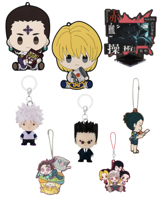 Producto - Gashapones Colgantes ORIGINALES Goma y Acrilico 2